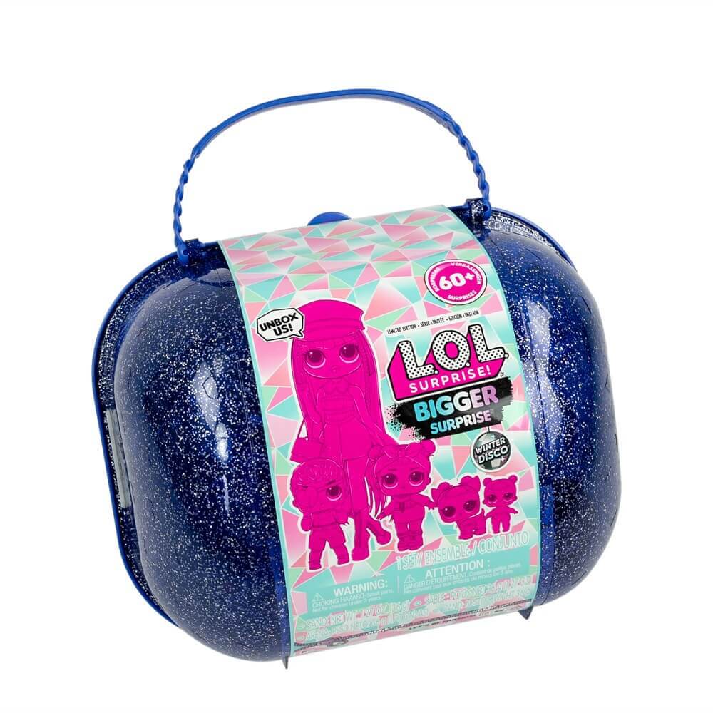 Кукла LOL Bigger Surprise Winter Disco (фиолетовый чемоданчик с OMG куклами) - 2